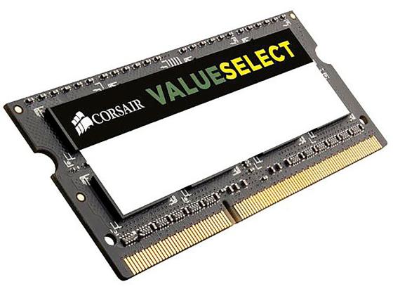 Оперативная память для ноутбука 4Gb (1x4Gb) PC3-12800 1600MHz DDR3 SO-DIMM CL11 Corsair CMSO4GX3M1A1600C11