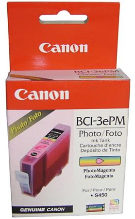 

Картридж Canon BCI-3ePM для BJC-3000 S400 6000 6100 6200 6200S светло-пурпурный