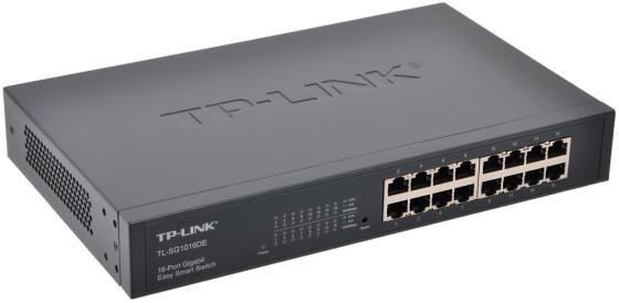 Коммутатор TP-LINK TL-SG1016DE 16-ports 10/100/1000Mbps