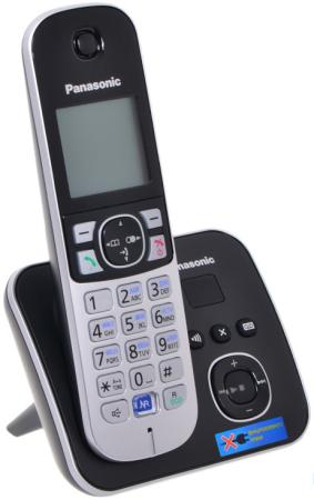 Радиотелефон DECT Panasonic KX-TG6821RUB черный
