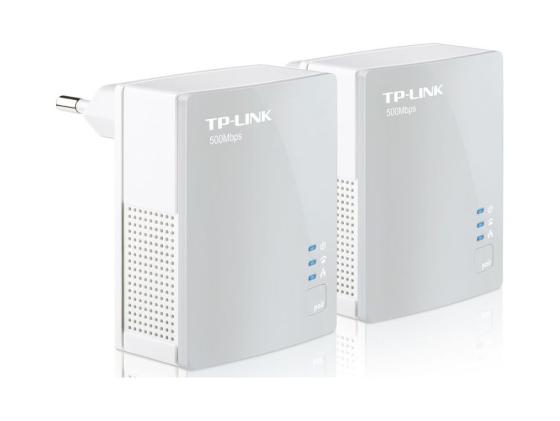Комплект адаптеров Powerline TP-LINK TL-PA4010KIT 10/100Mbps 500Mbps