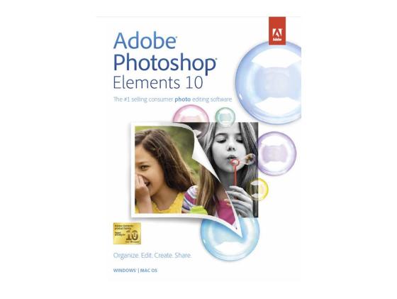 Приложение Adobe Photoshop Elements 10.0 Multiple Platforms non EU English Retail LB (65136690)