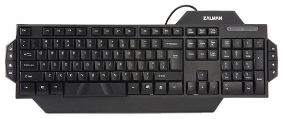 Клавиатура проводная Zalman ZM-K350M USB черный