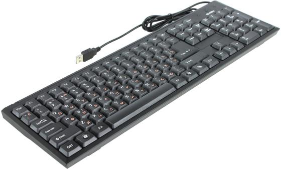 Клавиатура проводная Sven Standard 303 USB черный