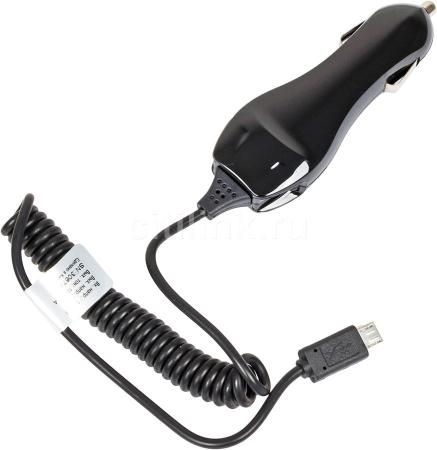 Автомобильное зарядное устройство Deppa micro USB 1А черный 22105