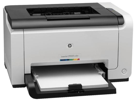 Принтер HP Color LaserJet Pro CP1025 CF346A цветной A4 16/4ppm 600x600dpi USB