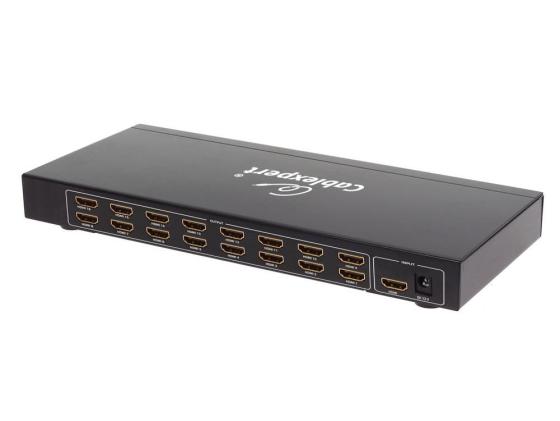 

Сплиттер HDMI Cablexpert DSP-16PH4-001 HD19F/16x19F 1 компьютер - 16 мониторов