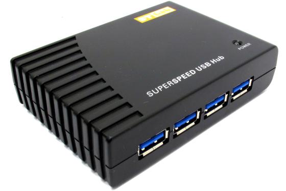 Концентратор USB 3.0 STlab U-540 4 х USB 3.0 черный