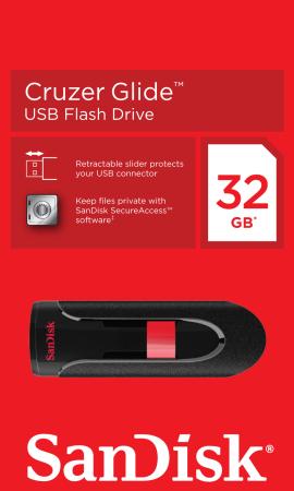 

Флешка USB 32Gb SanDisk Cruzer Glide SDCZ60-032G-B35