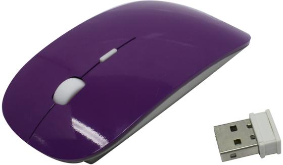 Мышь беспроводная CBR CM-700 фиолетовый USB
