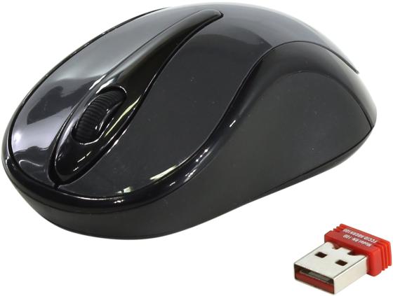 Мышь беспроводная A4TECH G3-280A серый USB