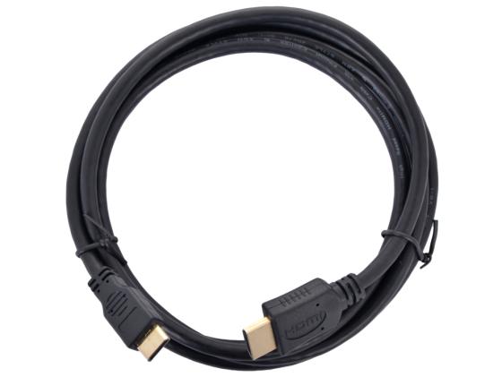 Кабель HDMI-mini HDMI 1.8м Gembird v1.3 19M/19M черный позол.разъемы экран пакет CC-HDMIC-6