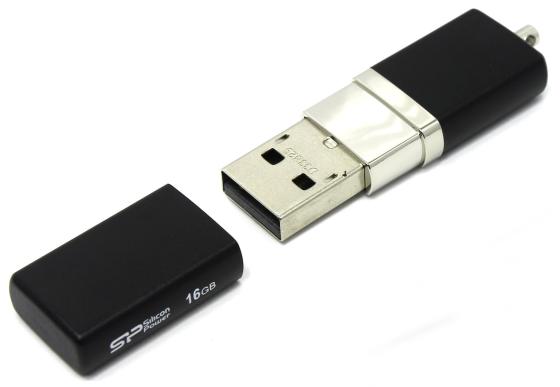 Флешка USB 16Gb Silicon Power lux mini 710 SP016GBUF2710V1K черный