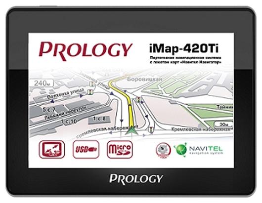 

Навигатор Prology iMap-560TR 5" 480x272 Навител microSD черный