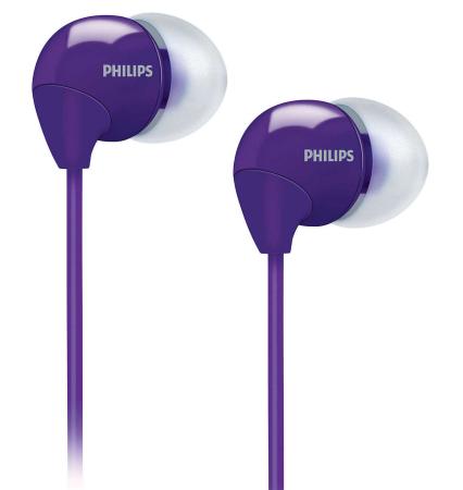 Наушники Philips SHE3590PP/10 фиолетовый