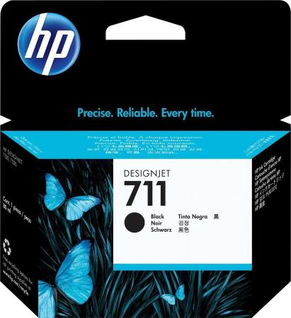 Картридж HP CZ133A N711 для Designjet T520/T120 черный 80мл