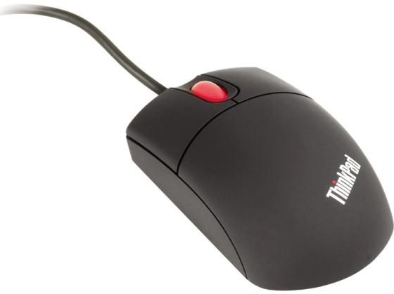 Мышь проводная Lenovo ThinkPad Optical 3-Button Travel Wheel чёрный USB + PS/2 31P7410