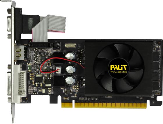 Видеокарта 2048Mb Palit GeForce GT610 TC PCI-E DDR3 64bit DVI HDMI CRT OEM