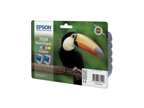 Картридж Epson C13T00940210 T00940210 для Stylus Photo 900/1270/1290C Colour Цветной 2 шт