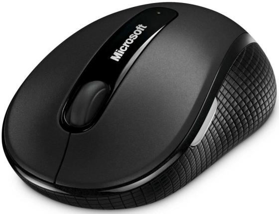 Мышь беспроводная Microsoft Wireless Mobile Mouse 4000 Graphite чёрный USB D5D-00133