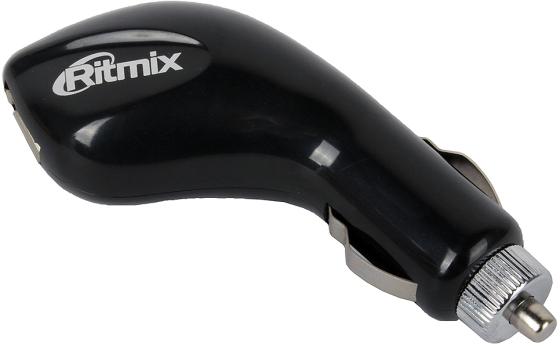 Автомобильное зарядное устройство Ritmix RM-002 USB черный