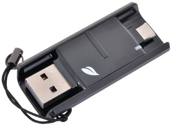 Флешка USB 32Gb Leef Bridge LFBRI-032GKR черный дополнительный micro USB