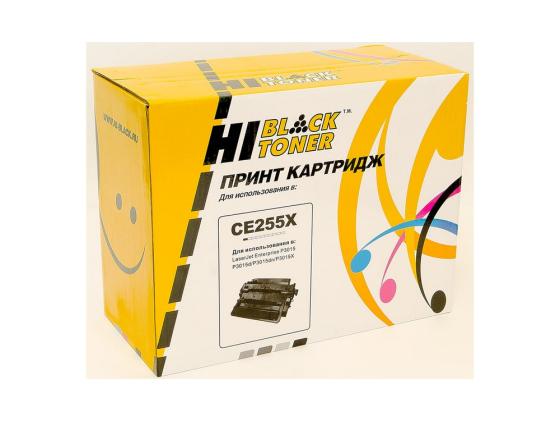 Картридж Hi-Black для HP CE255X LJ P3015 12500стр картридж hi black hb cb541a