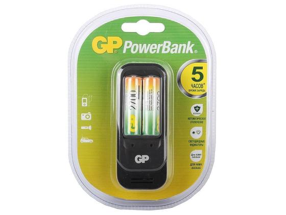 

Зарядное устройство + аккумуляторы 2700 mAh GP PB560GS270-CR2 AA 2 шт