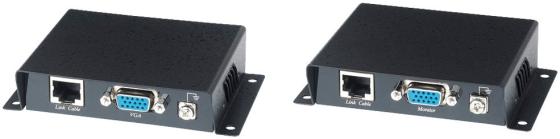 Комплект SC&T TTP111VGA приемник + передатчик для передачи VGA сигнала по кабелю витой паре STP или UTP CAT5