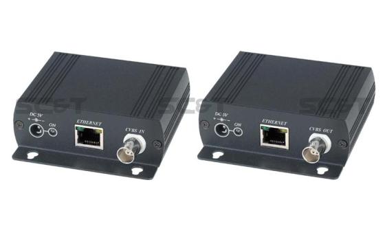 

Комплект SC&T IP02E передатчик+приёмник для передачи одного сигнала Ethernet и одного Composite video по одному коаксиальному кабелю до 500м