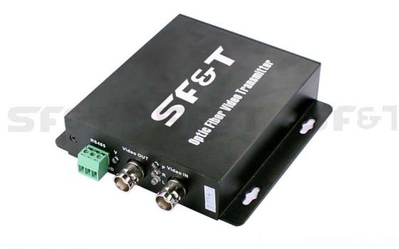 Передатчик оптический SF&T SFS11S5T для передачи 1 канала видео HD-SDI и RS-485 по одному волокну одномодового оптического кабеля до 20км о 180Кбит/с