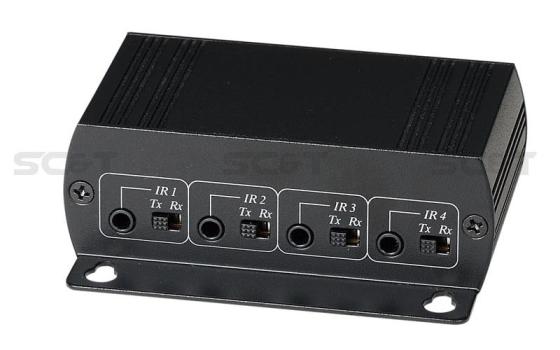 Комплект SC&T IE01 для передачи сигнала ИК управления по одному кабелю витой пары CAT5 на расстояние до 1200м Поддерживает двунаправленную передачу