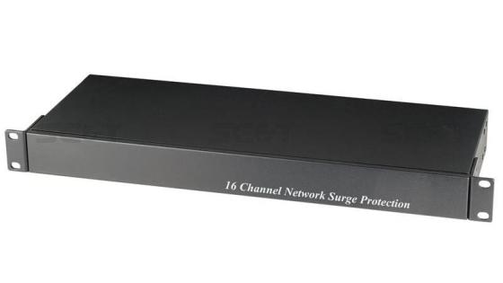 Устройство грозозащиты SC&T SP016N для локальной вычислительной сети скорость до 1000 Мб/сек на 16 портов