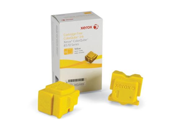Набор твердочернильных брикетов Xerox 108R00938 для ColorQube 8570 2шт желтый 4400стр