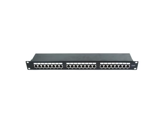 Патч панель Cablexpert NPP-C624-002 экранированная 24 порта категории 6 19'' 1U