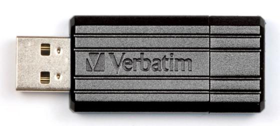 Флешка USB 16Gb Verbatim Store 'n' Go PinStripe 49063 USB2.0 черный