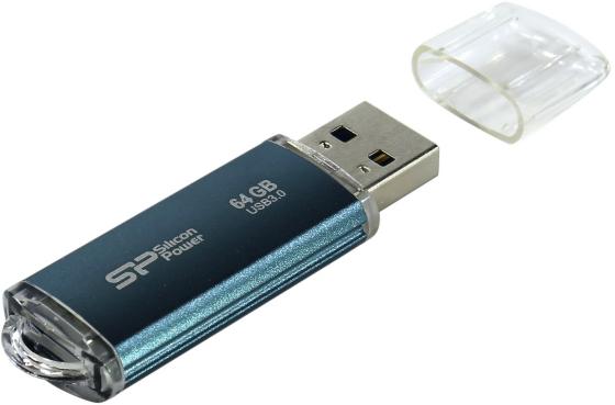 Флешка USB 64GB Silicon Power M01 SP064GBUF3M01V1B синий