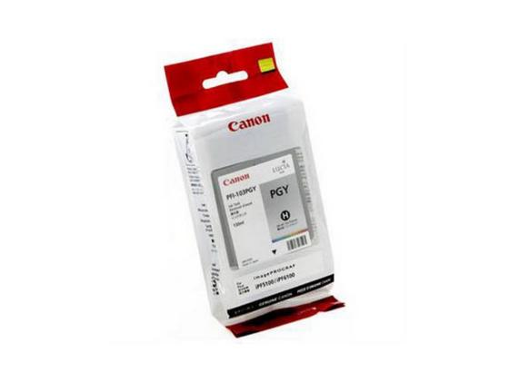 Картридж Canon PFI-103 PGY для iPF5100 фото серый