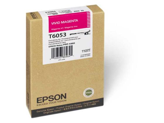 

Картридж Epson C13T605300 для Epson Stylus Pro 4880 vivid magenta пурпурный