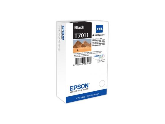 Картридж Epson C13T70114010 XXL для Epson WP4000/4500 черный