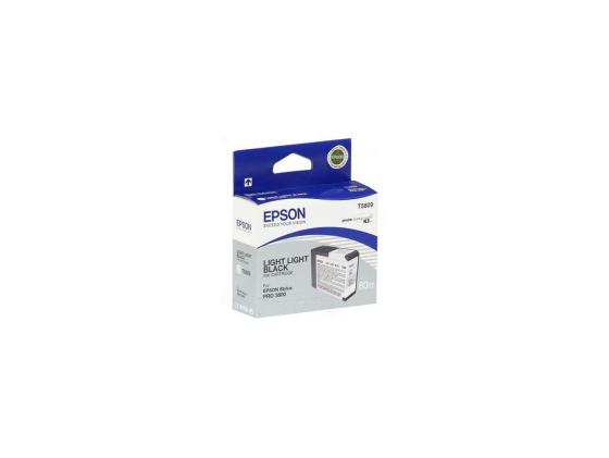 Картридж Epson T580900 для Epson Stylus Pro 3800 светло-серый