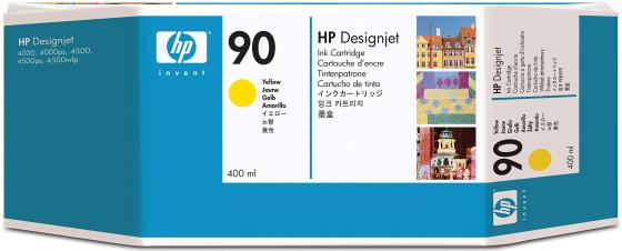 Картридж HP C5065A №90 для HP DesignJet 4000 4500 желтый