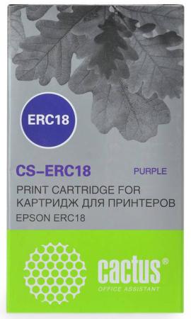 Картридж Cactus CS-ERC18 для Epson ERC 18/Samsung ER4615-R фиолетовый