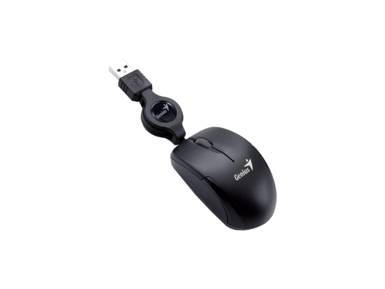 Мышь Genius Micro Traveler B черный USB