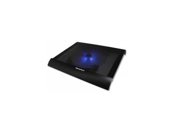 Подставка для ноутбука до 15" GlacialTech V-Shield V7 Plus алюминий 650 об/мин 22дБ черный CN-V700P000AC0001