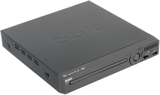 Проигрыватель DVD BBK DVP034S караоке черный/темно-серый