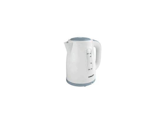 Чайник Scarlett SC-EK18P05 — — пластик белый серебристый