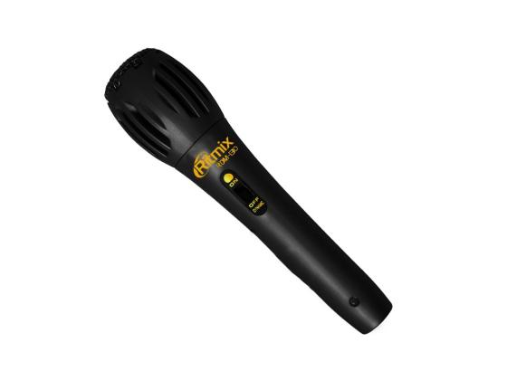 Микрофон Ritmix RDM-130 черный