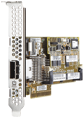Контроллер HP Smart Array P222/512 FBWC 6Gb 1-port Int/1-port Ext SAS Controller 631667-B21