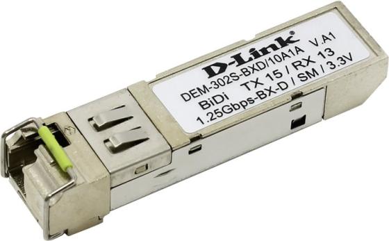 

Трансивер сетевой D-Link 1-port mini-GBIC 1000Base-BX SMF WDM Bi-Directional up to 2km single mode 10-pack DEM-302S-BXD/10A1A